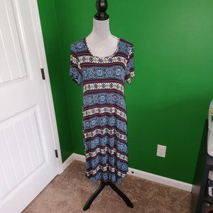 LuLa Roe Aztec Print Dress Size XL
